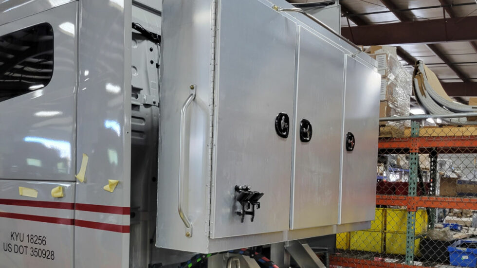 Security Cab Modification Cab Racks | Fontaine Modification
